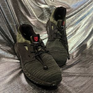 New Mens Suadex Hunter Green Lightweight Safety Shoes 10 Steel Toe and Kevlar💪